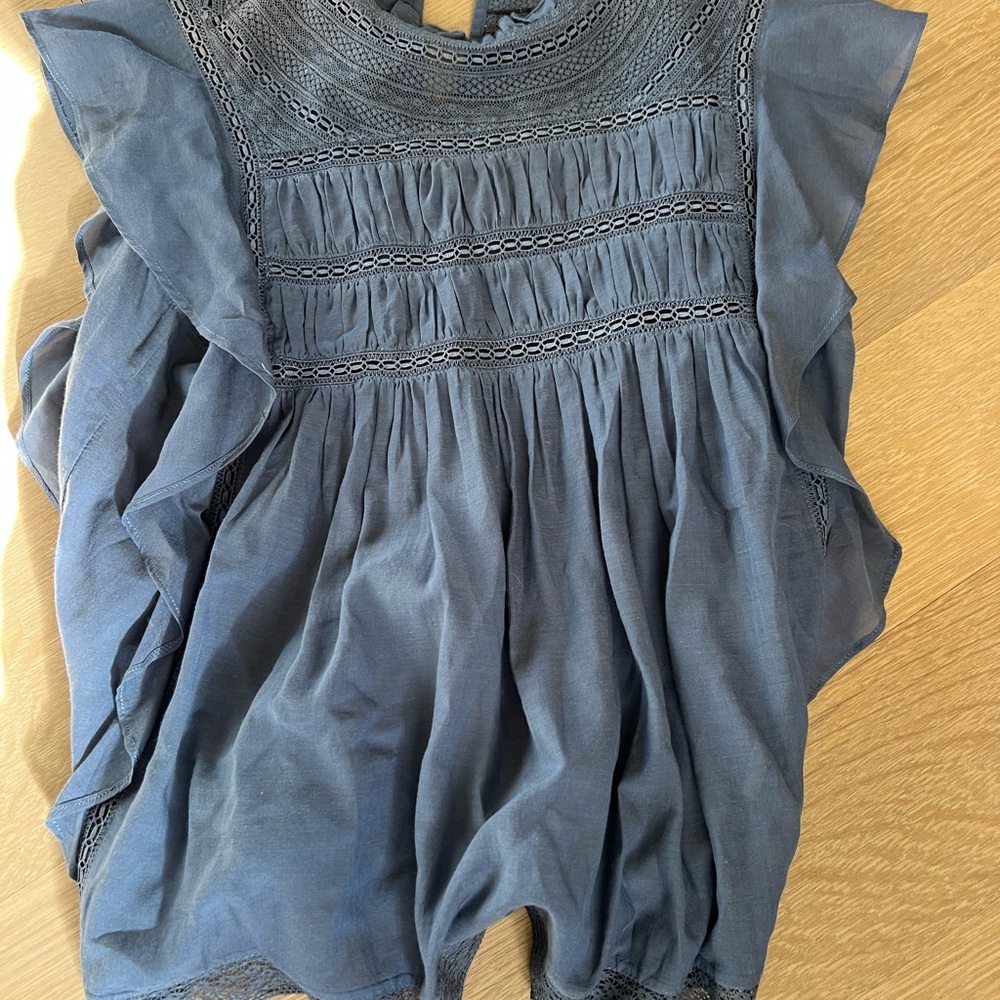 Blue Love Sam top